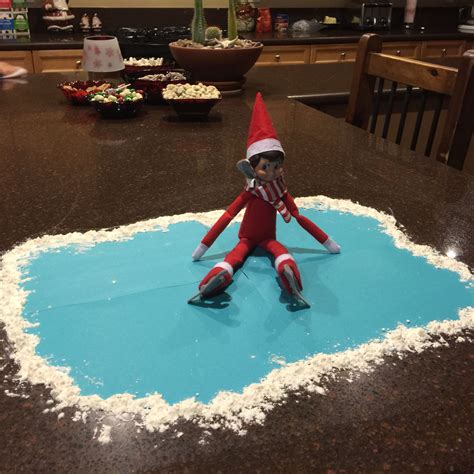 Elf Ice Skating Elf On The Shelf Awesome Elf On The Shelf Ideas Elf