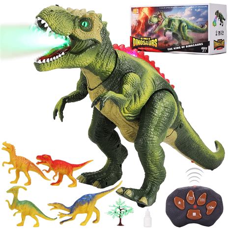 Zacro Battery Operated T Rex Dinosaur Toy Moving Textured Jurassic