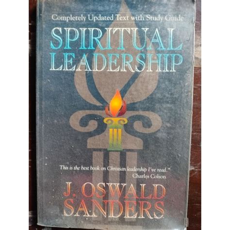 Spiritual Leadership By J Oswald Sanders Tripod