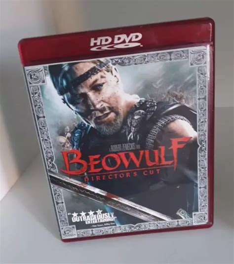 Beowulf Directors Cut Hd Dvd Discs Tested Working Rare Free