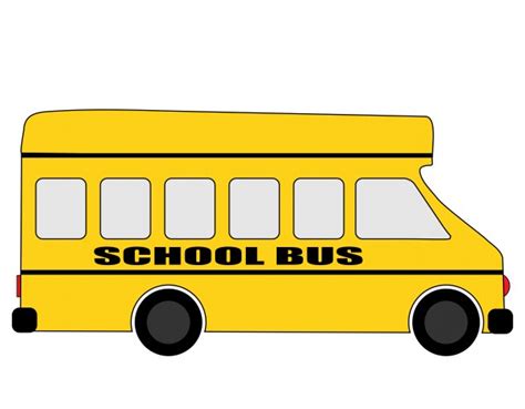 Free School Bus Silhouette, Download Free School Bus Silhouette png ...