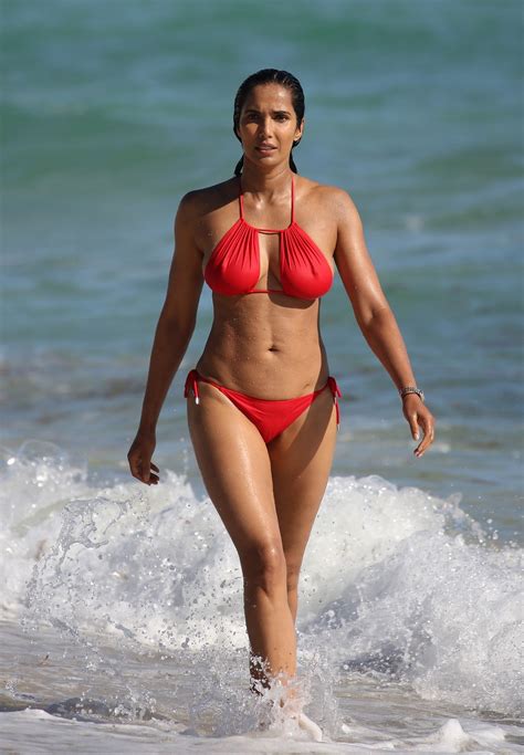 Padma Lakshmi The Fappening Sexy Red Bikini The Fappening