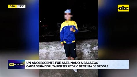 Video Un Adolescente Fue Asesinado A Balazos Abc Noticias Abc Color