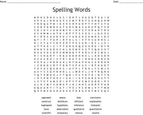 Word Search Creator For Teachers