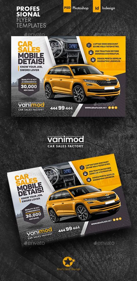 Car Sales Flyer Templates