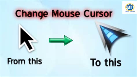 How To Change Your Mouse Cursor Pointer In Windows Youtube