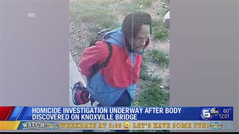 Homicide Investigation Underway After Body Found On Knoxville Bridge