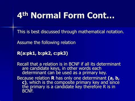 normal form powerpoint    id