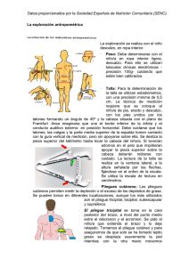 Manual De Antropometr A Instituto De Nutrici N Y Salud Kellogg S