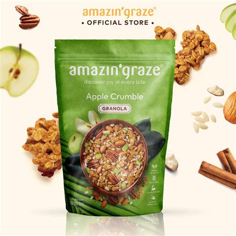 Bundle Of 2 Amazin Graze Granola 2 X 250g Shopee Malaysia