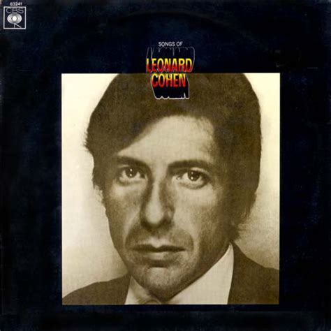 Leonard Cohen Songs Of Leonard Cohen Vinyl Discogs Music Album