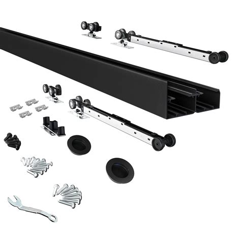 Snapklik.com : JUBEST 5FT/60" Heavy Duty Bypass Door Hardware