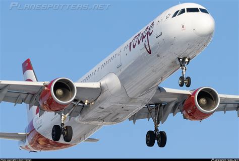 C FJQD Air Canada Rouge Airbus A321 211 WL Photo By Shon Fridman ID