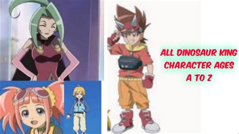 Dinosaur King All Characters Ages Dinosaur King Ursula Age Dinosaur