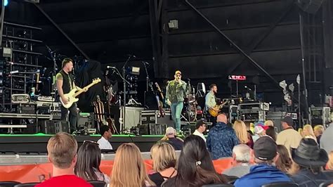 Travis Denning Tank Of Gas And A Radio Song Live Rib Round Up