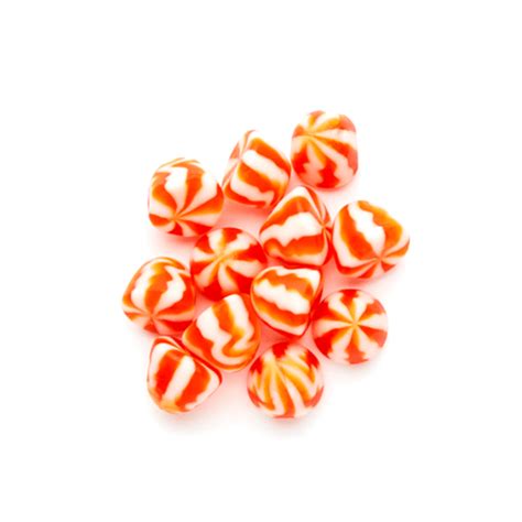 Jujubes Spirale Cr Me Et Orange Bonbon Chez Soi Confiserie