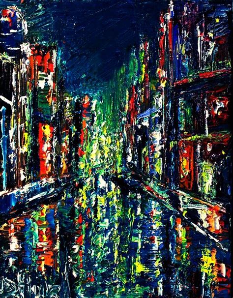 Cityscape Art Debra Hurd Original Paintings And Jazz Art Abstract