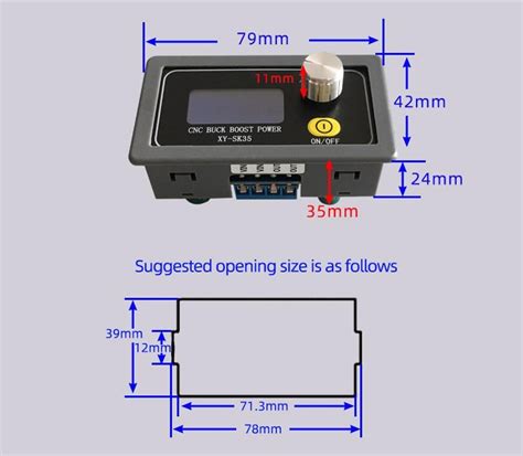 Xy Sk35 Dc Dc Regulovatelný Měnič Napětí 5 30v Na 0 6 30v Dc Max 4a