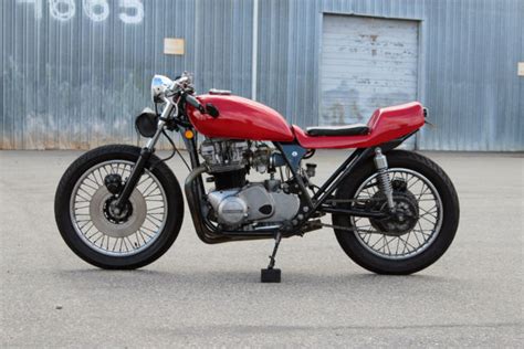 Kawasaki Kz Twin Cafe Racer Custom Built In Motorcycle Bike