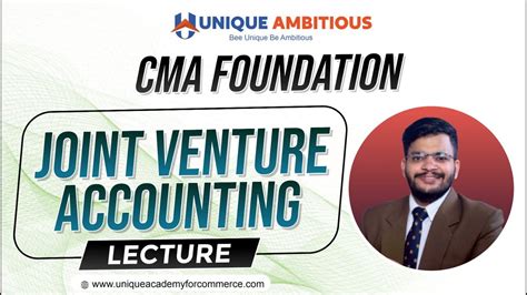 CMA Foundation ACCOUNTS JOINT VENTURE ACCOUNTING PART 1 Dec 23