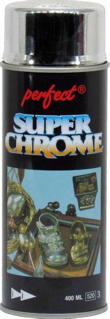 Краска хром серебристая в баллончике Perfect Super Chrome 400 мл (ID ...