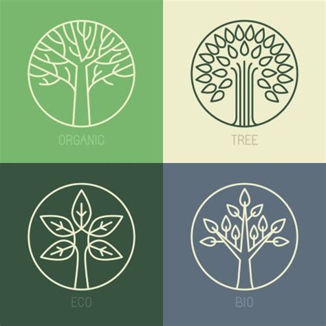 Tree Logo Minimal Vector Images Over 12 000