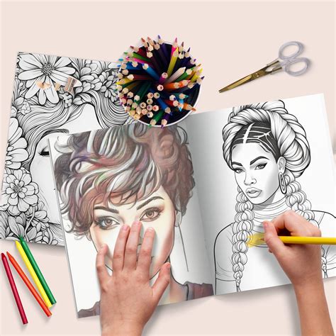 simple adult coloring book for women 1