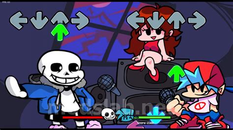 Download Undertale Sans Undertale Over Spooky Kids For Friday Night