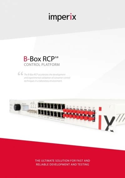 box rcp product brochure