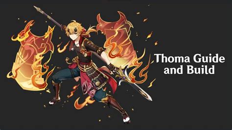 Genshin Impact Thoma Guide Weapons Artifacts Teams