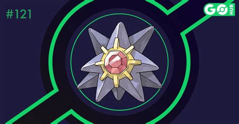 Starmie Pokémon Go Best Moveset Weakness Counters Shiny