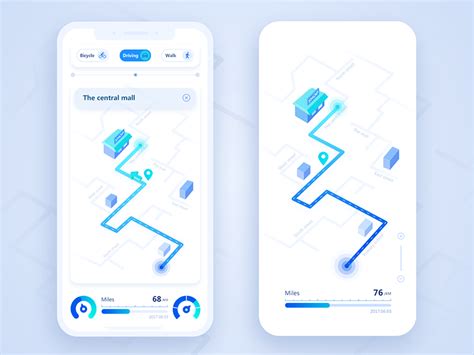 map navigation app mobile app design inspiration app design