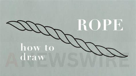 How To Draw Rope Tips And Techniques