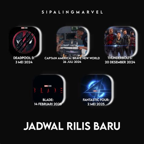 U On Twitter Rt Sipalingmarvel Jadwal Rilis Baru Film Film Mcu