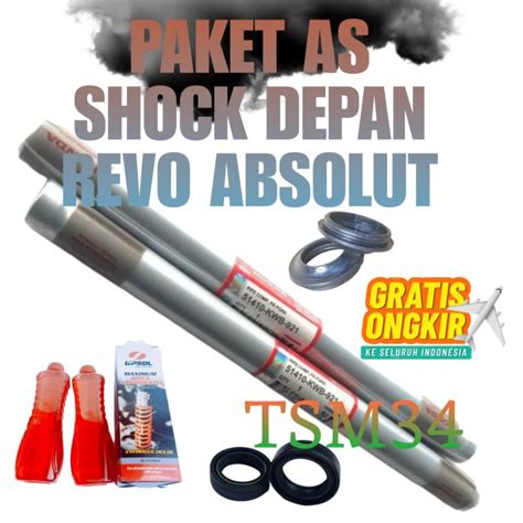 Jual As Shock Depan Blade 110 Revo Absolut KWB Paket Shock Sok Depan