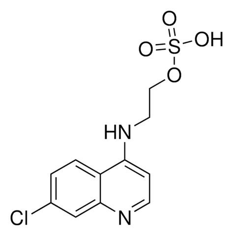 2 7 Chloro 4 Quinolinyl Amino Ethyl Hydrogen Sulfate AldrichCPR