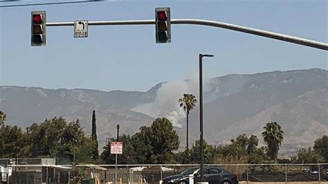 Brush Fire Burns North Of San Bernardino Nbc Los Angeles