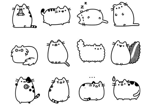 Pok Mon Pusheen Ausmalbilder Kostenlos Herunterladen Ausdrucken Oder