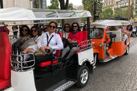 Paris Tuk Tuk Private Tour Hellotickets