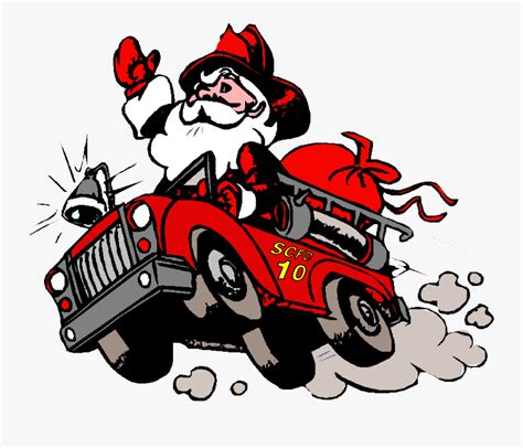 santa fire truck clipart 10 free Cliparts | Download images on Clipground 2025