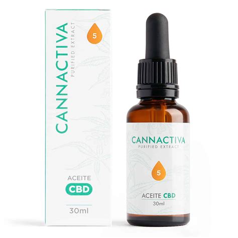 Aceite De CBD 5 Full Spectrum Cannactiva