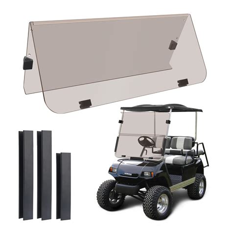 Amazon Arrtzan Tinted Windshield For Yamaha Golf Cart 1995 2003