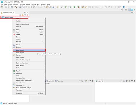 Make New W S Evb Projects Using Stm Cubeide Wiznet Document System