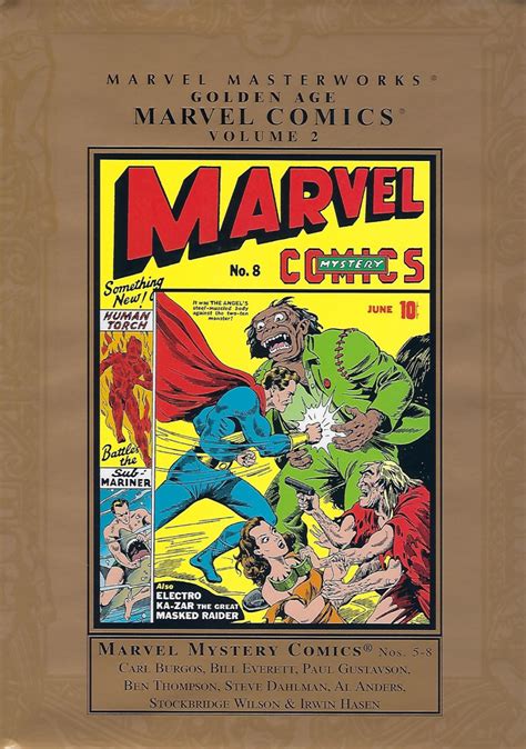 Marvel Masterworks Golden Age Marvel Comics Volume