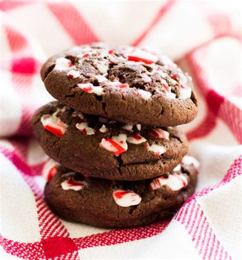 Double Chocolate Chip Peppermint Cookies Spoonful Of Flavor