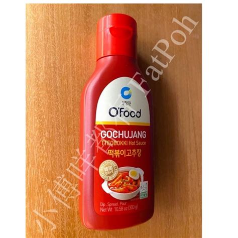 GOCHUJANGTTEOBOKKI HOT SAUCE G Shopee Malaysia