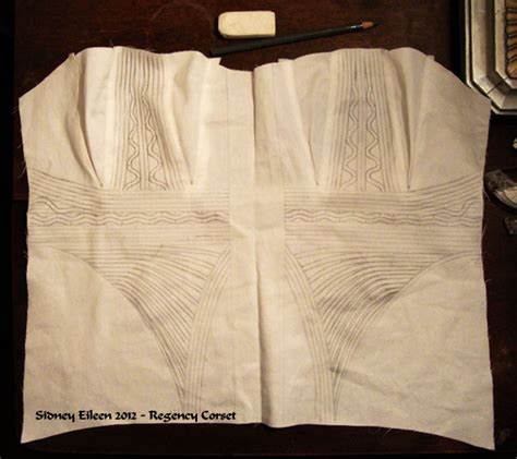 How To Make A Corded Regency Corset Page Of By Sidney Eileen