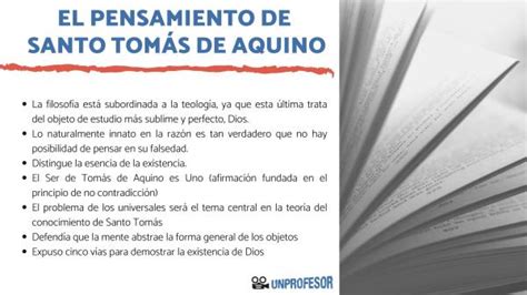 El Pensamiento De Santo Tomás De Aquino Resumen Con VÍdeos