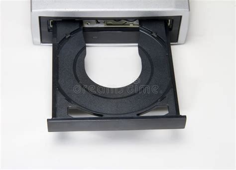 Open disc tray stock image. Image of computer, backup - 21678221