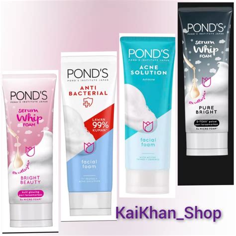 Jual Pond S Facial Foam 100g Kemasan Baru Shopee Indonesia